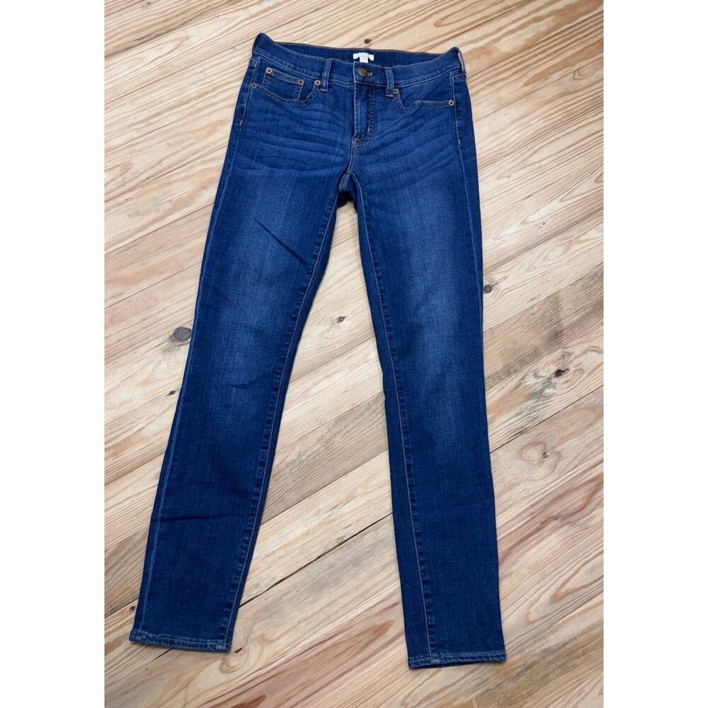 J.Crew Stretchy Toothpick Jean skinny leg Women’s Size 26X30 See Measurements
